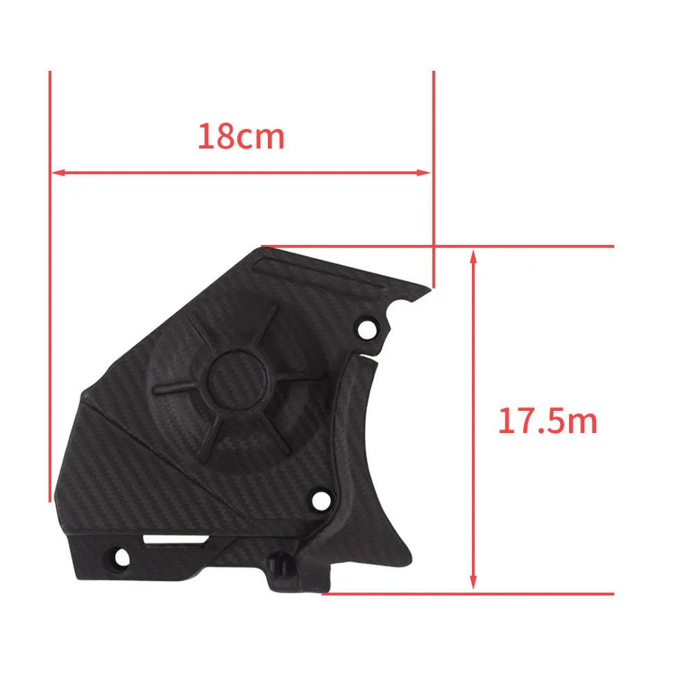 Carbon Ritzelabdeckung passend für Aprilia RS660 2020- & Tuono 660 2021-