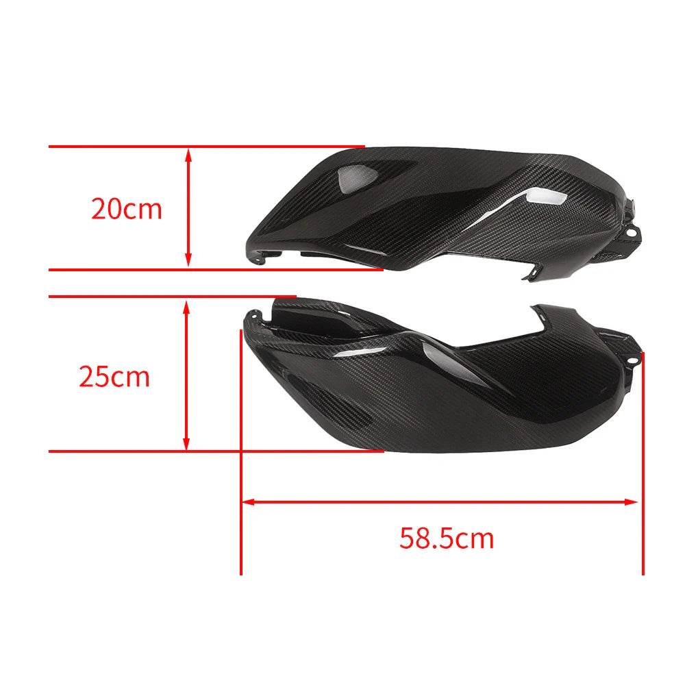 Carbon Tankverkleidung Seitenteile passend für Yamaha MT-07 2018-2020