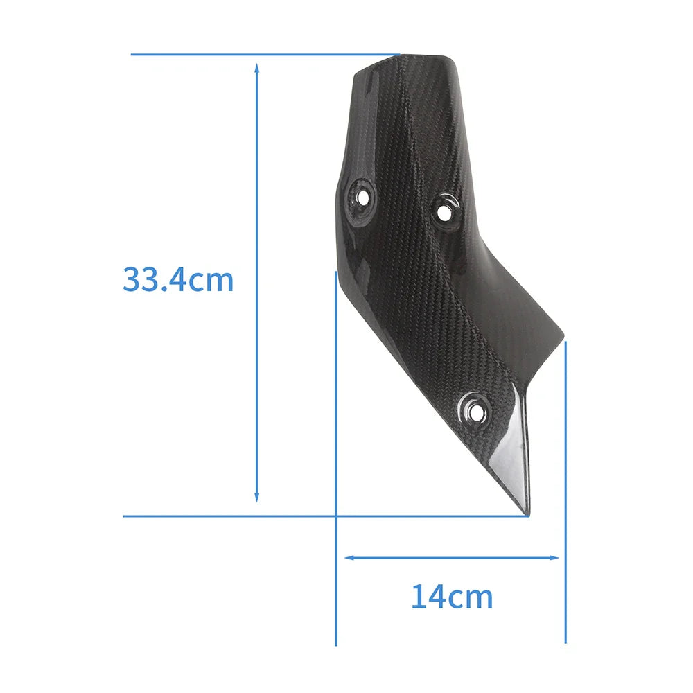 Carbon Auspuffverkleidung passend für Yamaha R1 2015-