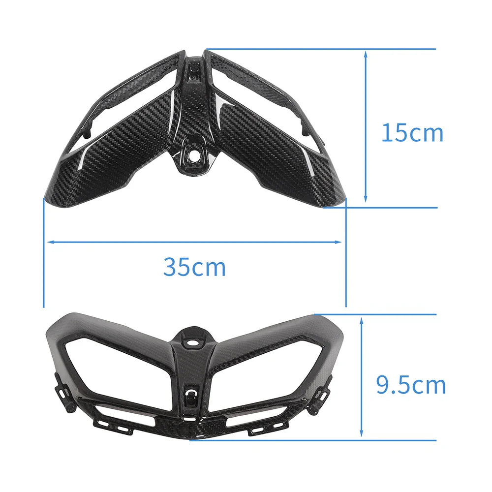 Carbon Scheinwerfer Verkleidung passend für Yamaha MT-09 2017-