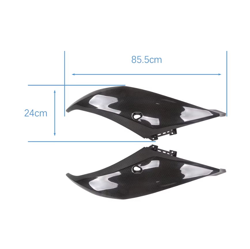 Carbon Seitenverkleidung passend für Yamaha R3