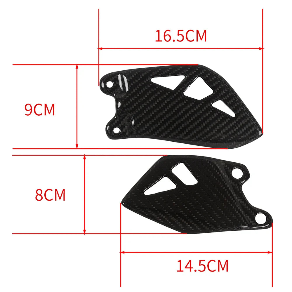 Carbon Fersenschützer passend für Kawasaki ZX-10R 2011-