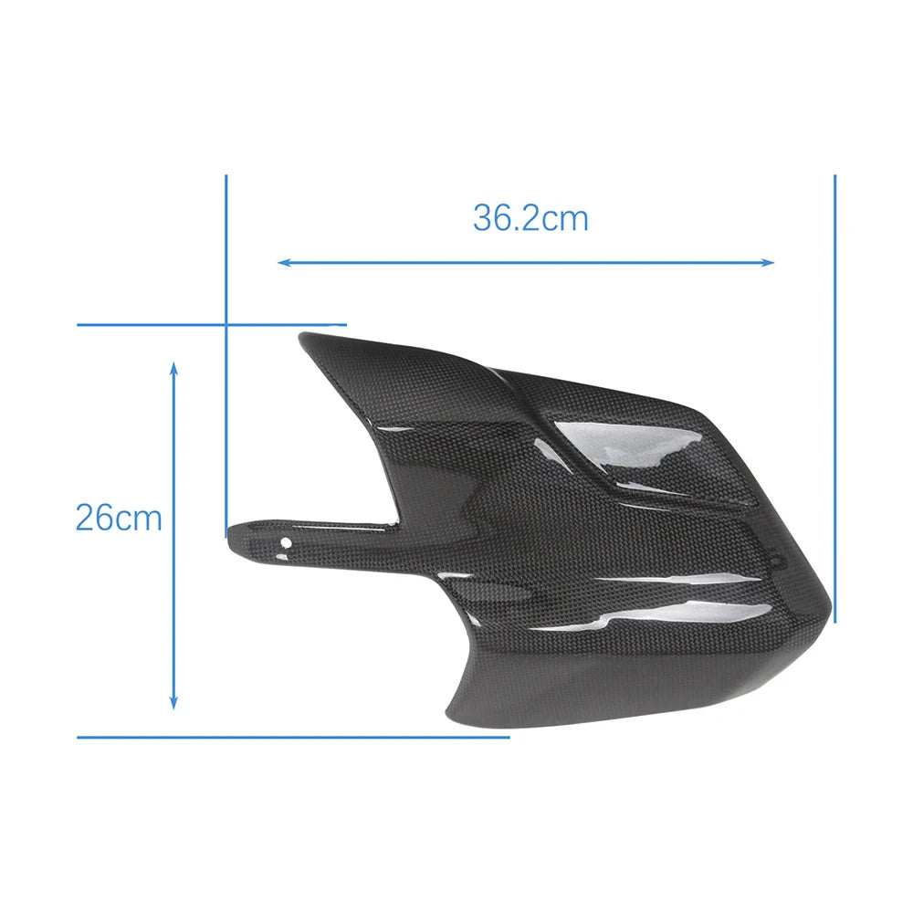 Carbon Auspuffverkleidung passend für Ducati Multistrada 1200 2015-2017 & 1200 S Touring & 1260 2018-