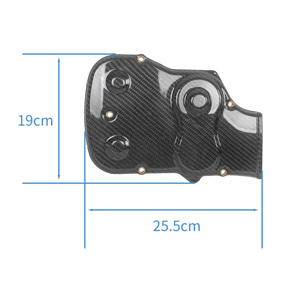 Carbon Riemenabdeckung (unteres Teil) passend für Ducati 749 & 999