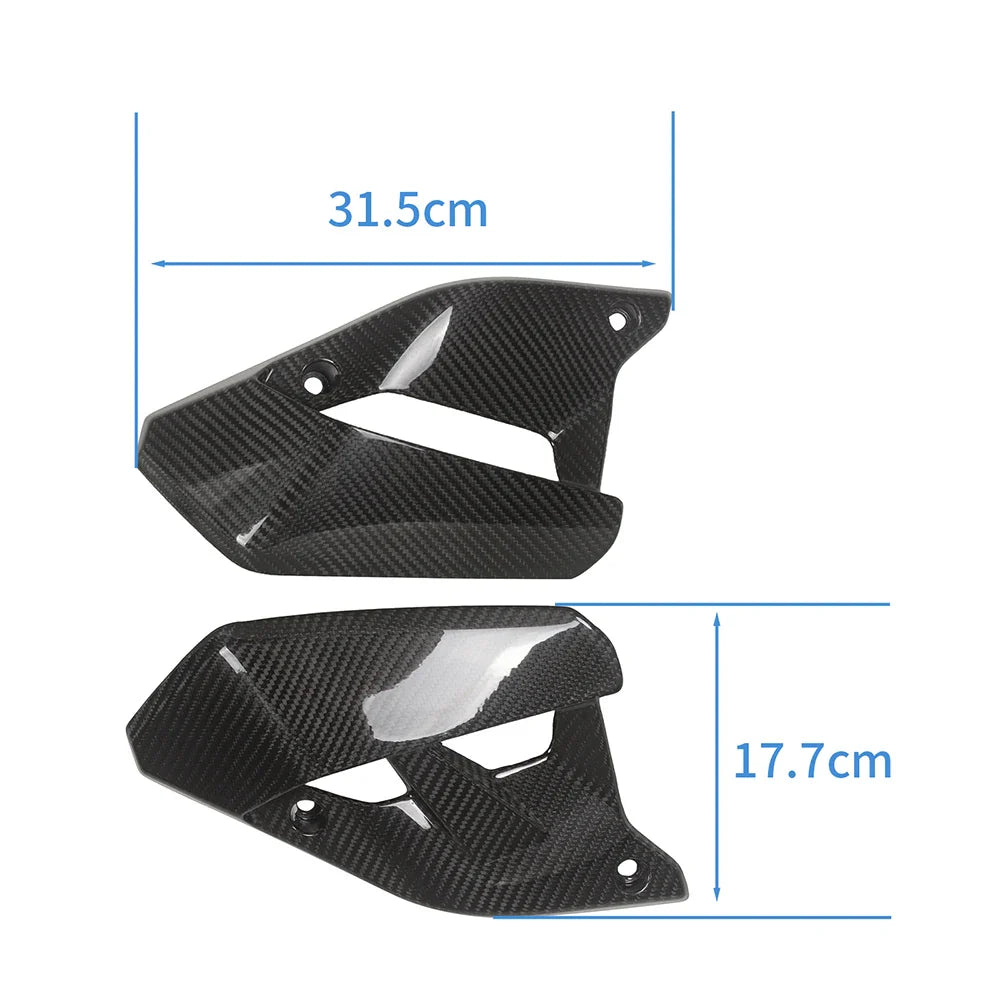 Carbon Kühlerverkleidung passend für Ducati Monster 797
