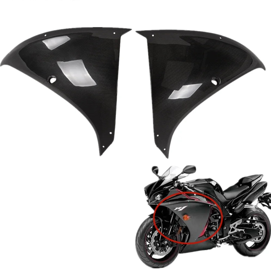 Carbon Seitenverkleidung passend für Yamaha YZF-R1 2009-2014