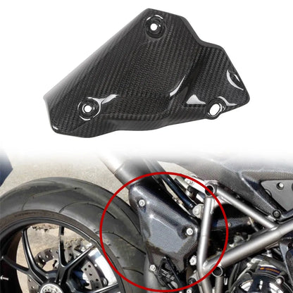 Carbon Auspuffverkleidung passend für Ducati 848 1098 1198